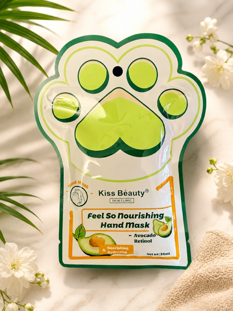 Kiss Beauty Avocado Retinol Hand Mask