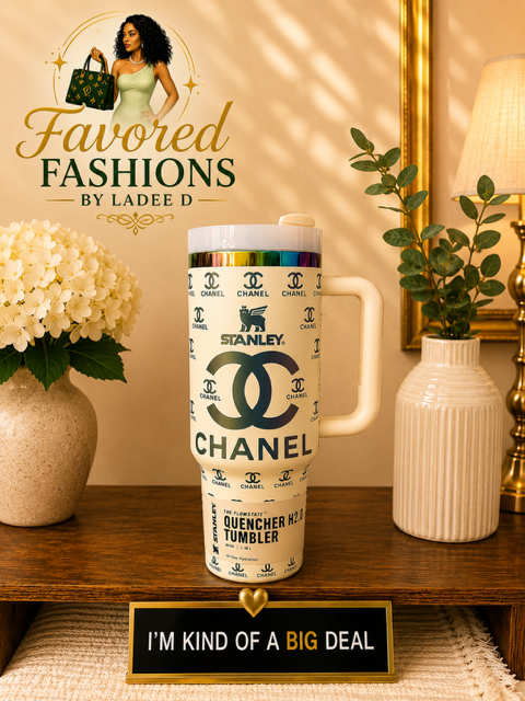 Cream Holographic Stanley Tumbler