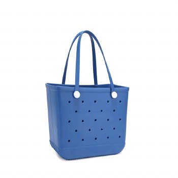 #5083 Blue Fashion Tote Bag