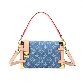 Denim Blue Messenger Bag