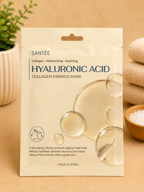 Santee Hyaluronic Acid Collagen Face Mask