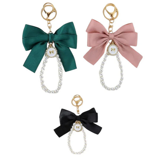 Bow Keychains Pearl (2 of each color)