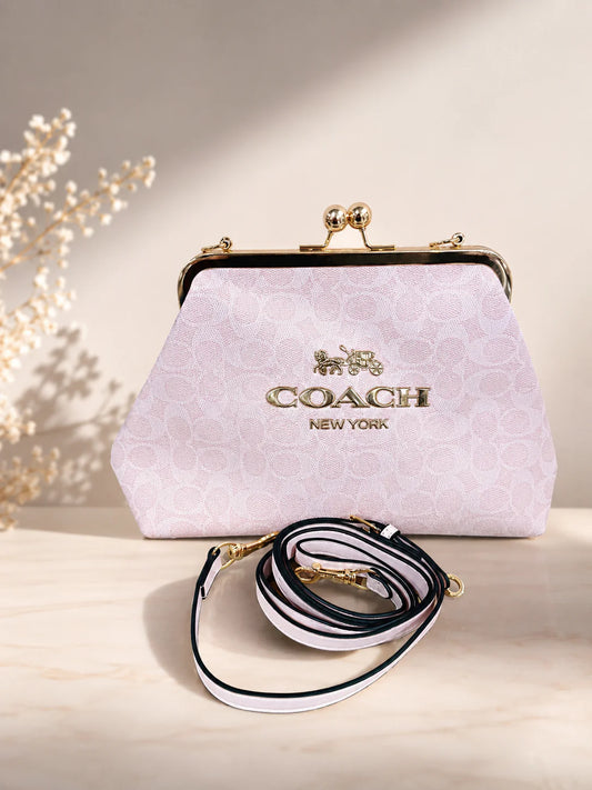 Pink Luxe Kiss Satchel