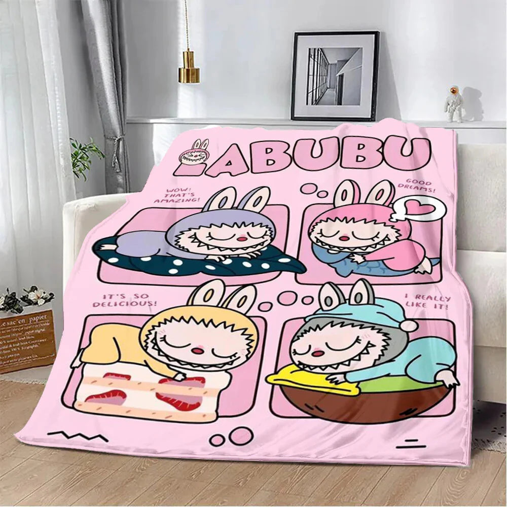 Pink Monster Blanket