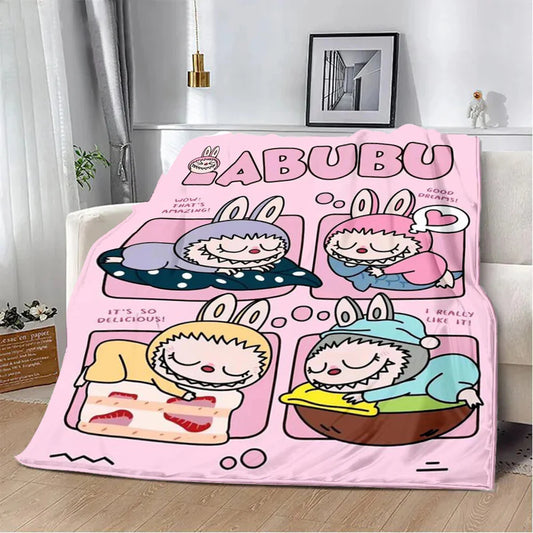 Pink Monster Blanket