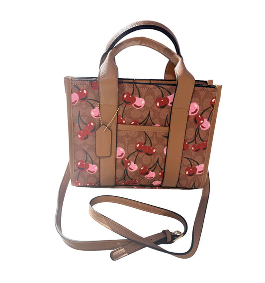 Khaki Cherry Tote