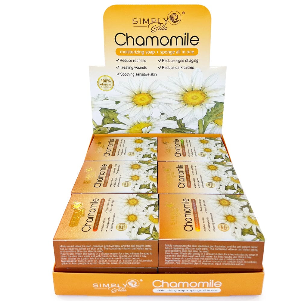 Chamomile Moisturizing Soap + Sponge