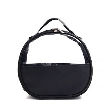 Black Clear Cosmetic Bag